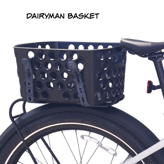 BIKASE Dairyman Basket with Universal Mounting