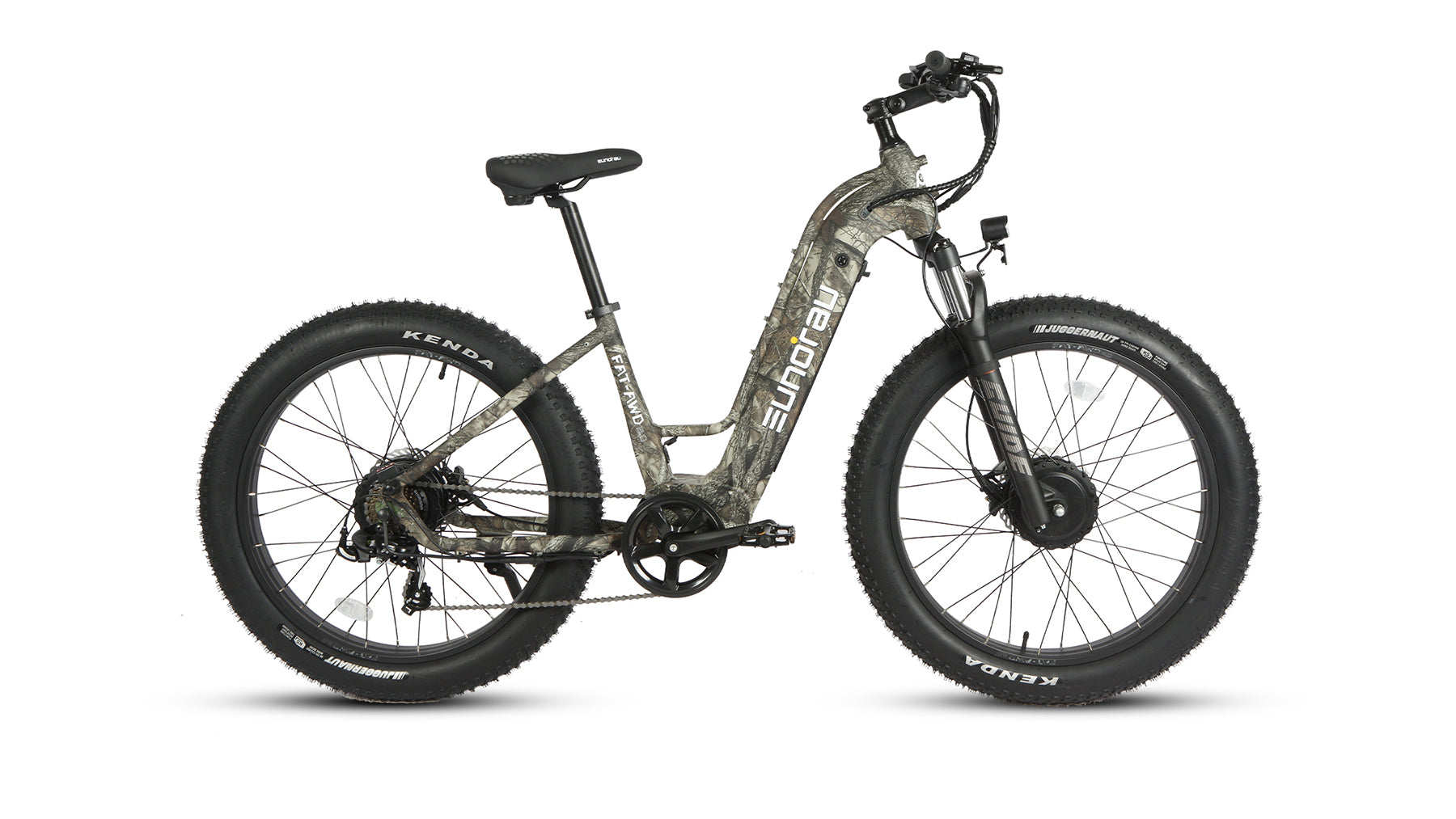 EUNORAU FAT-AWD 3.0 All Wheel Drive Step Thru Hunting Fishing Electric