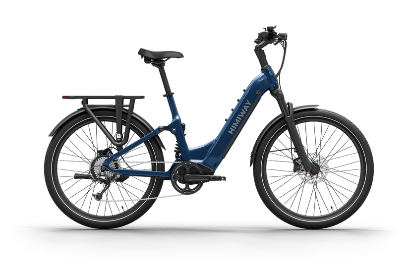 Himiway A7 Commuter Front & Rear Suspension Electric Bike 500w