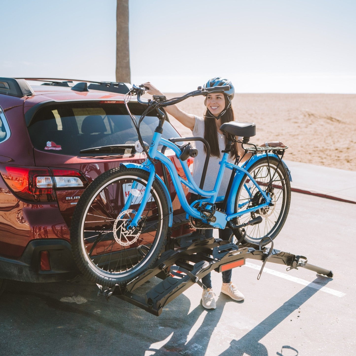 Hollywood Racks Destination eBike Hitch Rack w/Ramp