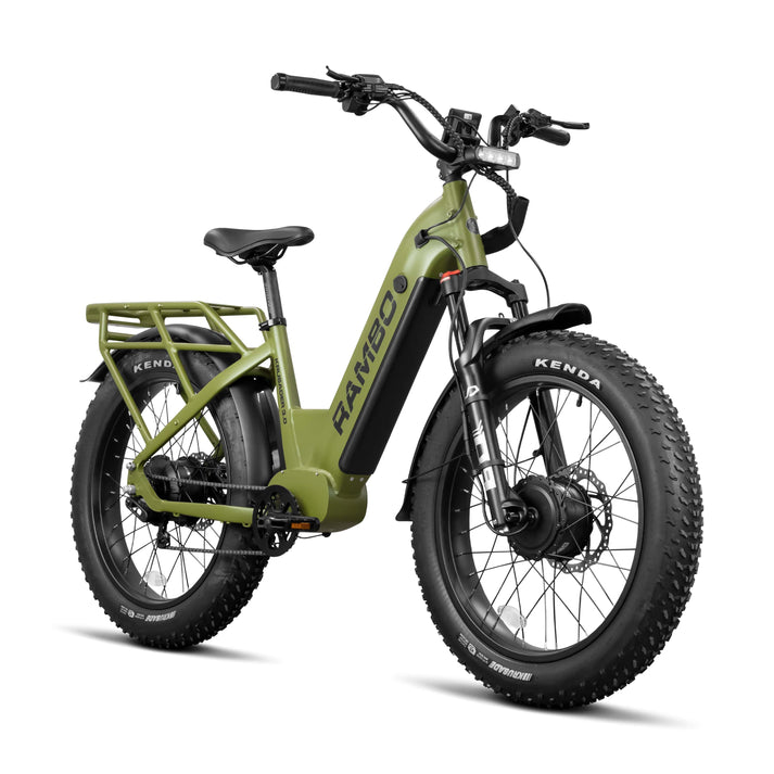 RAMBO Krusader 3.0 - AWD Step Thru Hunting Electric Bike