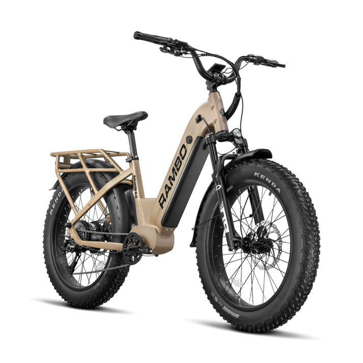 RAMBO Savage 2.0 - 750-1000W Step Thru Hunting Electric Bike