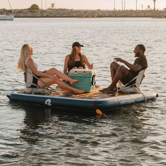 Siesta Dock Inflatable Platform 7' x 7'