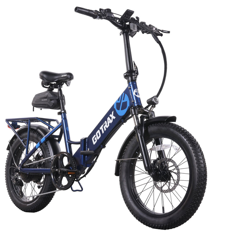 GoTrax F2 - Step Thru Folding 500W 48V Class 2 Electric Bike