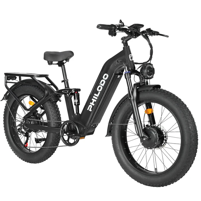 PHILODO FALCON 60V Dual Motor Electric Bike Full Suspension