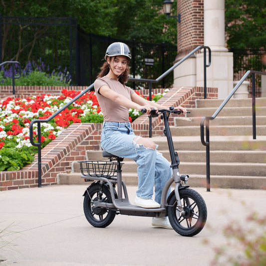Flex Voyager E-Scooter With Seat - 15 mph