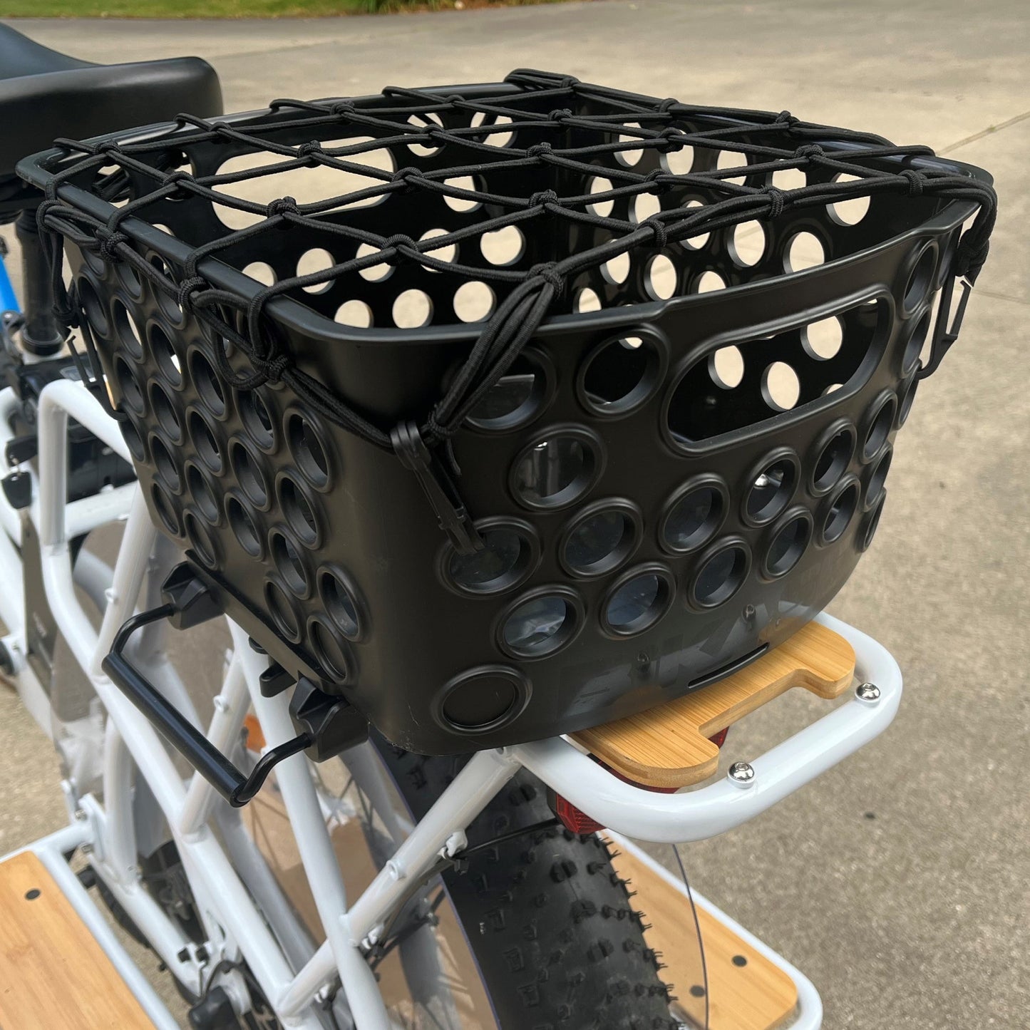 BIKASE Dairyman X Bike Basket - Universal Fit to most rear racks
