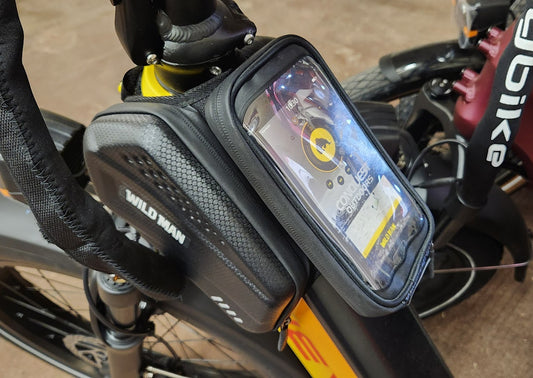 Bicycle Storage Bag and Phone Holder