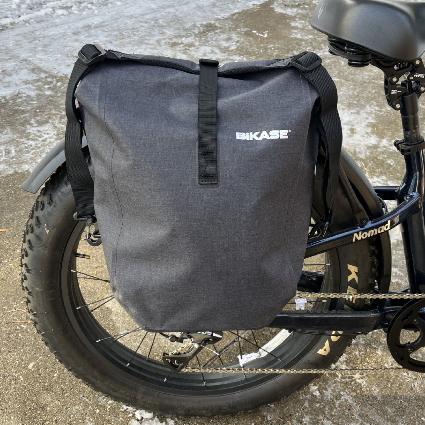 BIKASE Reggie 2 Drybag Pannier Saddlebag  - Waterproof - Sigle Side