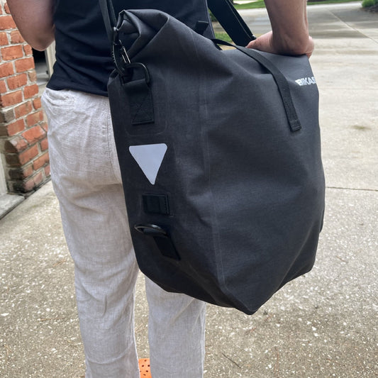 BIKASE Reggie 2 Drybag Pannier Saddlebag  - Waterproof - Sigle Side