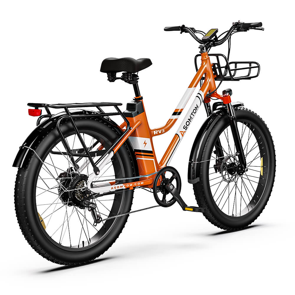 Asomtom RV3 - Step Thru Urban Commuter Class 3 Electric Bike