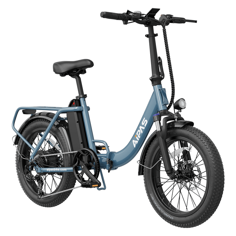 Aipas A4 - Step Thru Folding 500W 48V Class 3 Electric Bike