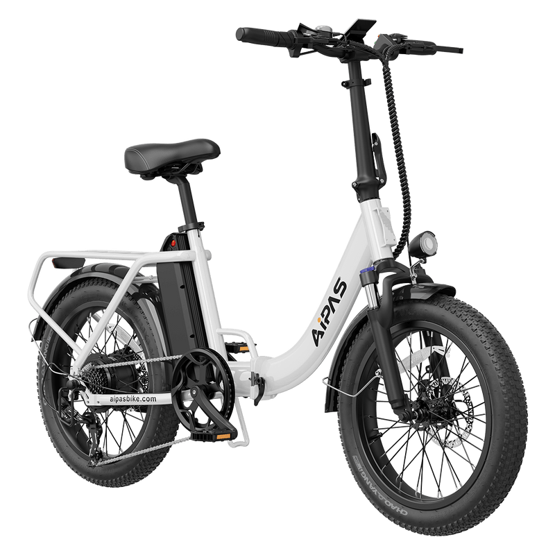 Aipas A4 - Step Thru Folding 500W 48V Class 3 Electric Bike