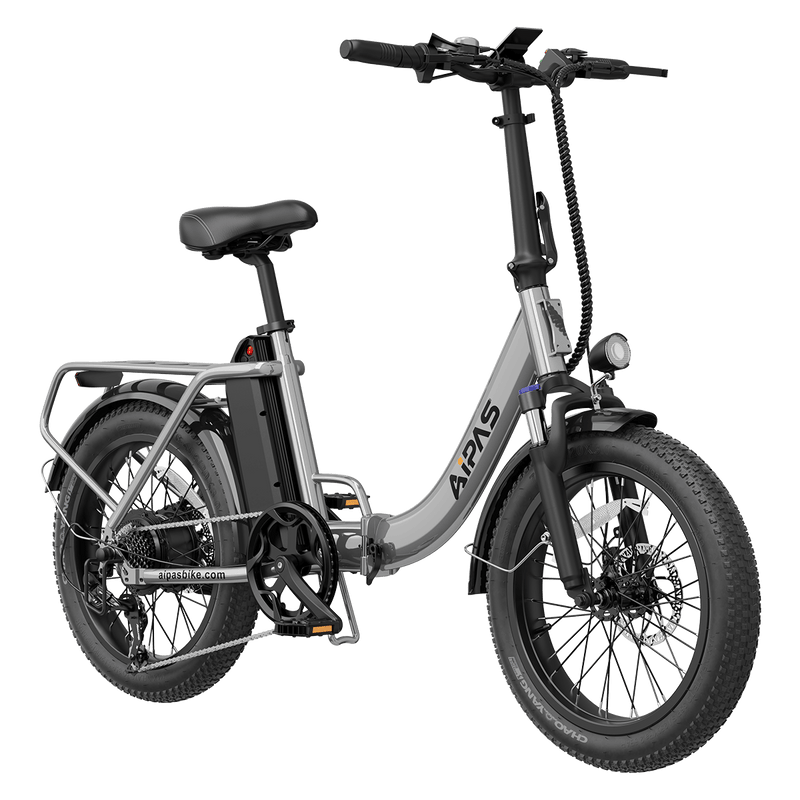 Aipas A4 - Step Thru Folding 500W 48V Class 3 Electric Bike