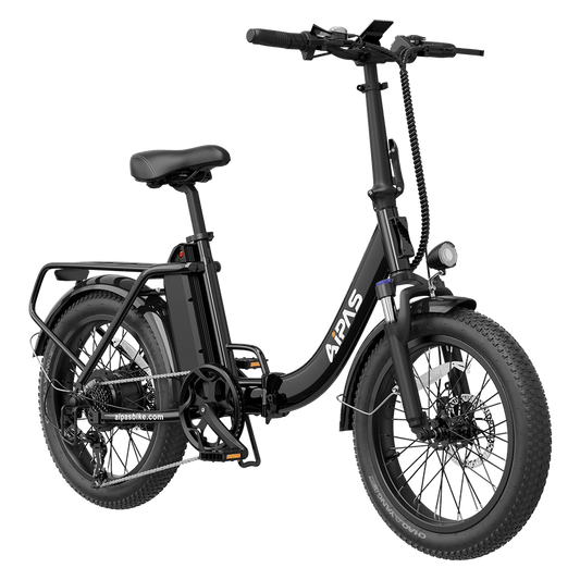 Aipas A4 - Step Thru Folding 500W 48V Class 3 Electric Bike