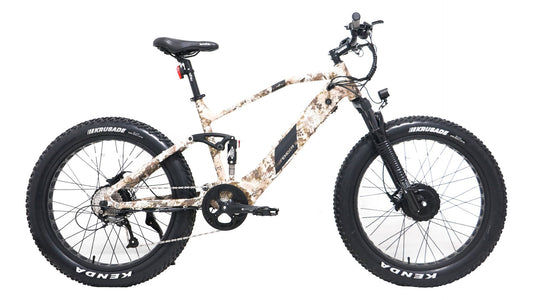 Eunorau Defender S AWD Dual Motor Dual Suspension All Terrain Hunting eBike