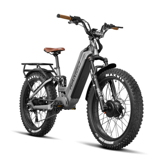 RAMBO Hellcat 2.0 - AWD Full Suspension Step Thru Hunting Electric Bike