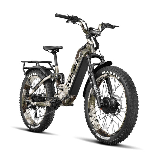RAMBO Hellcat 2.0 - AWD Full Suspension Step Thru Hunting Electric Bike