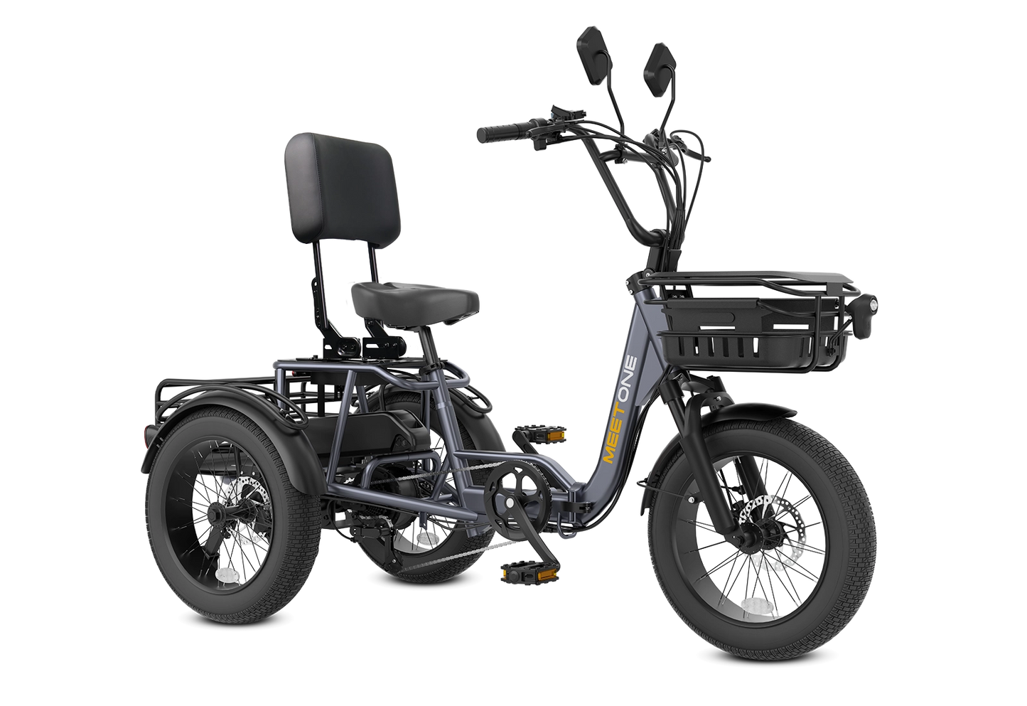 Meet One Breeze Pro Fat Tire Folding Electric Trike
