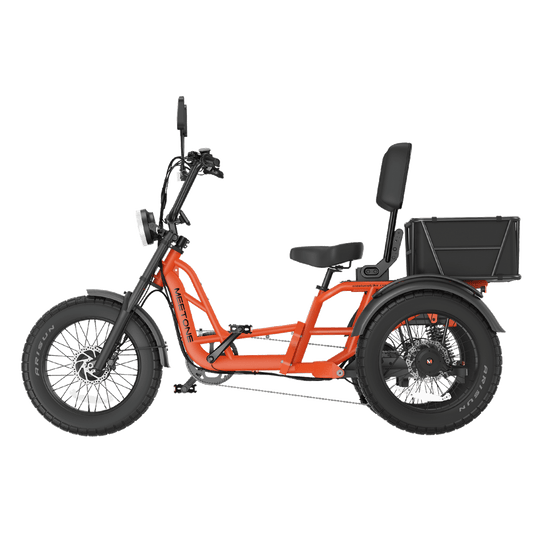 Meet One Tour 2.0 Dual Motor Full Suspension Electric Trike