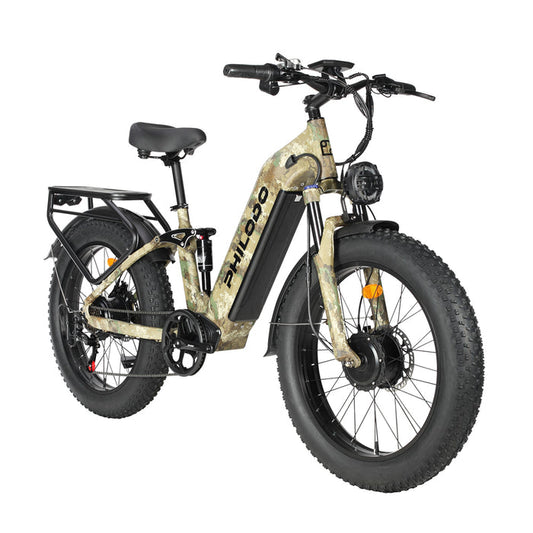 PHILODO FALCON 60V Dual Motor Electric Bike Full Suspension