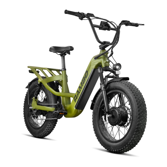 RAMBO Revolt - AWD Step Thru Hunting Electric Bike