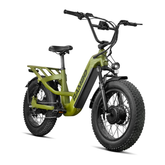 RAMBO Revolt - AWD Step Thru Hunting Electric Bike