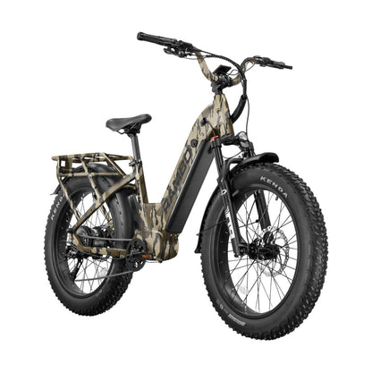 RAMBO Savage 2.0 - 750-1000W Step Thru Hunting Electric Bike