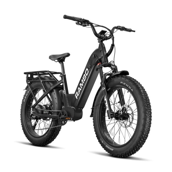 RAMBO Savage 2.0 - 750-1000W Step Thru Hunting Electric Bike