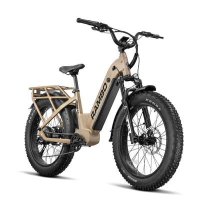 RAMBO Savage 2.0 - 750-1000W Step Thru Hunting Electric Bike
