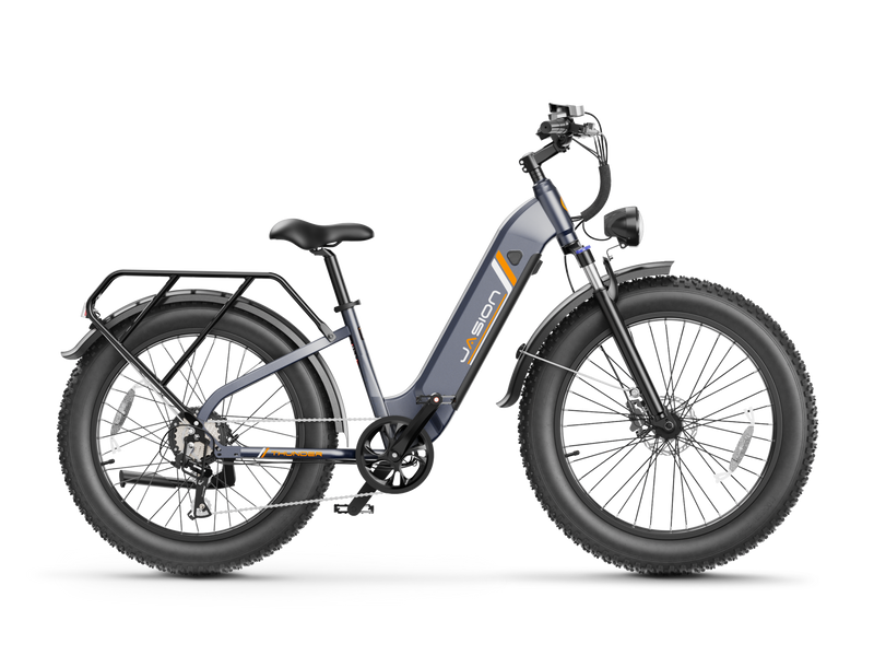 Jasion Thunder   - Step Thru 750W 48V Fat Tire eBike