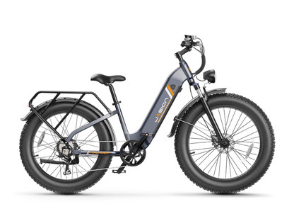 Jasion Thunder   - Step Thru 750W 48V Fat Tire eBike