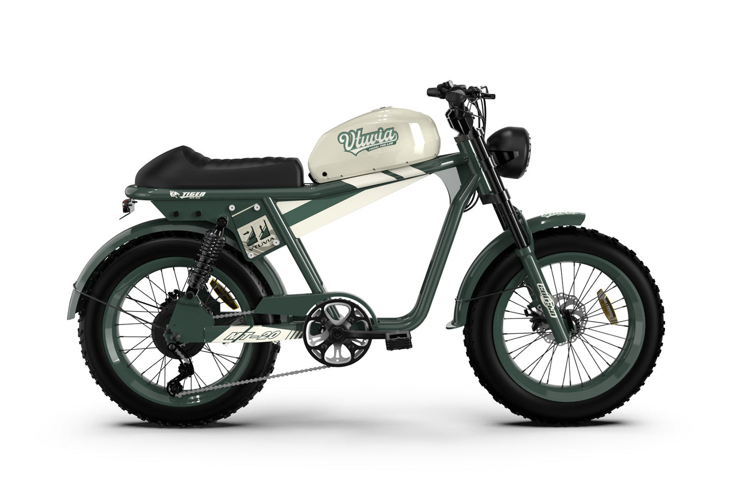 Vtuvia Tiger T20 - Moped / Motorcycle Style Electric Bike