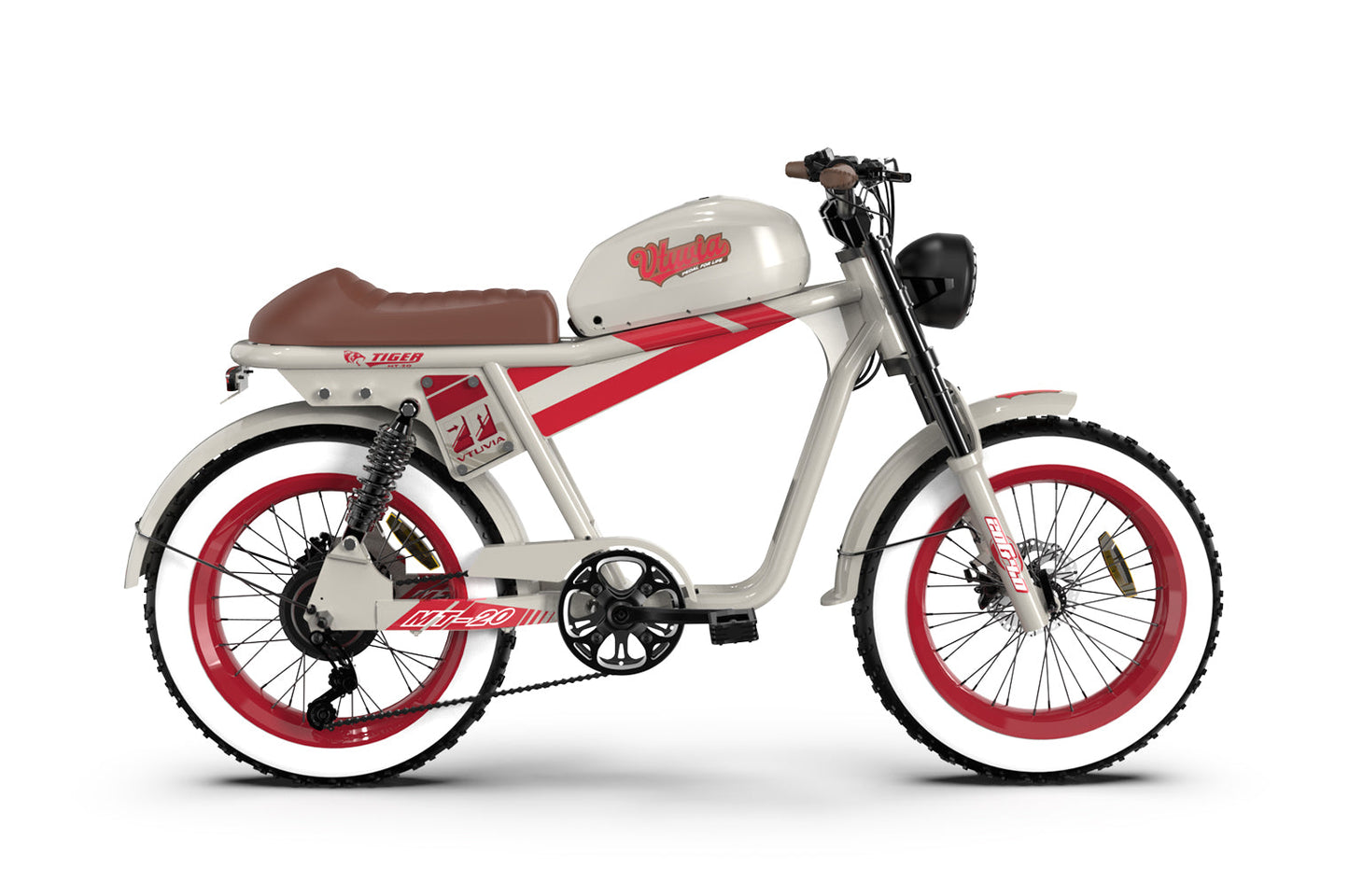 Vtuvia Tiger T20 - Moped / Motorcycle Style Electric Bike