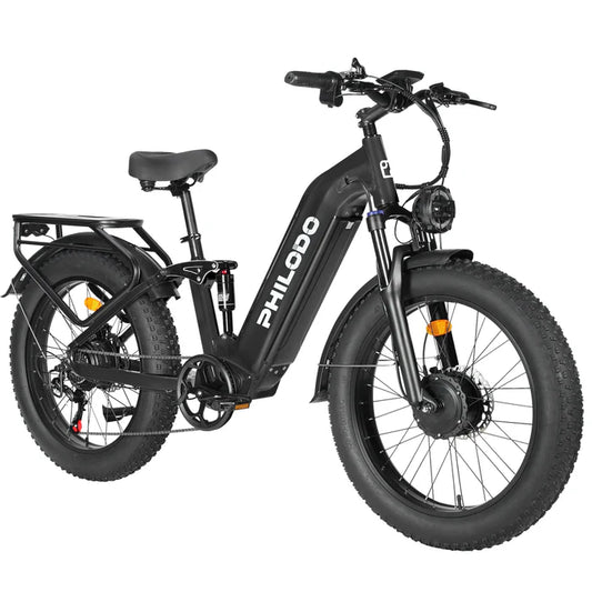 PHILODO FALCON 60V Dual Motor Electric Bike Full Suspension