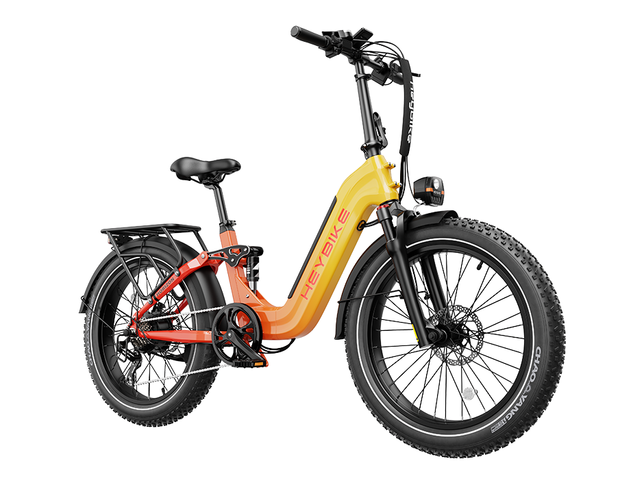 Heybike Horizon - Fat Tire Folding All-terrain 750w 48v Class 3 Electr 