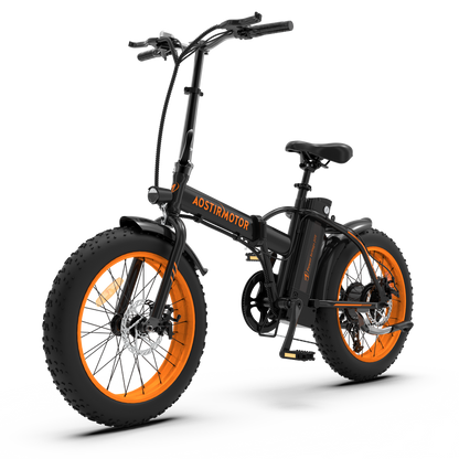 Aostirmotor A20 Fat Tire Folding Electric Bike